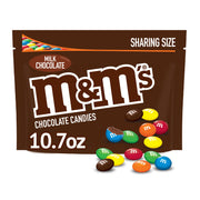 M & M'S CANDY 10 oz "Milk Chocolate"